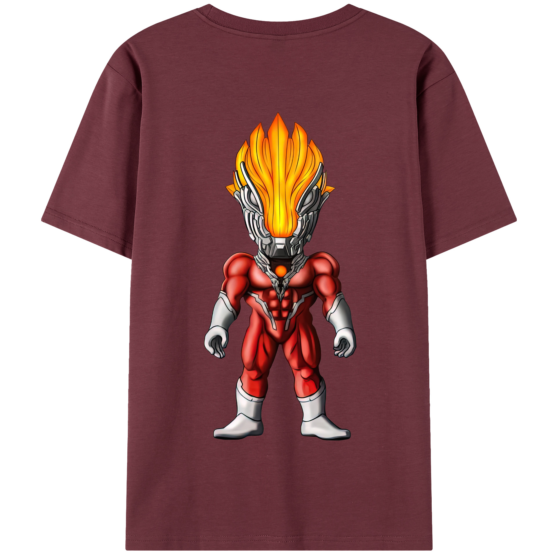 （画像用） ウルトラマン Ultraman 綿100％半袖Tシャツ（背面プリント）